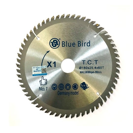 Lưỡi Cưa Gỗ Blue Bird X1-180x60T