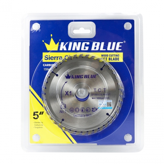 Lưỡi Cưa Gỗ King Blue X1-150x40T